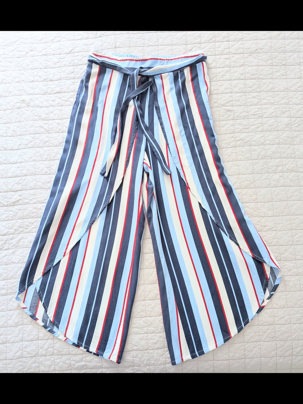 Striped Wide Leg Pant
